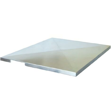 Couvercle pour plancha coloris Gris - 64 x 58,5 cm