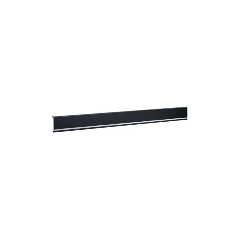 Hager - Couvercle pour plinthe led SL20080 Noir SL20080259011