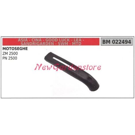 Couvercle pour poignée tubulaire CINA moteur de tronçonneuse ZM 2500 PN 2500 022494