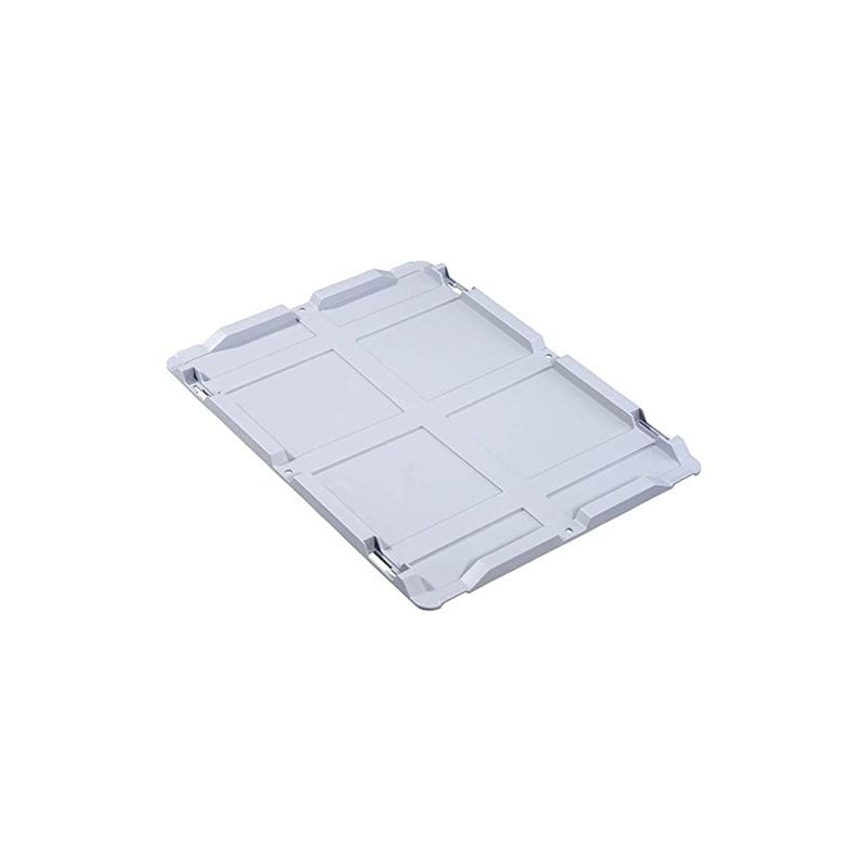 Allit - 456791 couvercle coiffant pour bac euro 400, gris