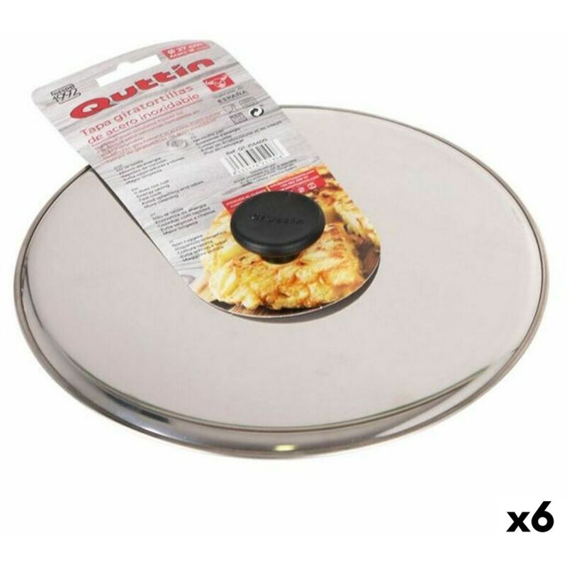 Couvercle Quttin 144881 Acier inoxydable ø 27 cm Acier 27 x 27 x 3 cm