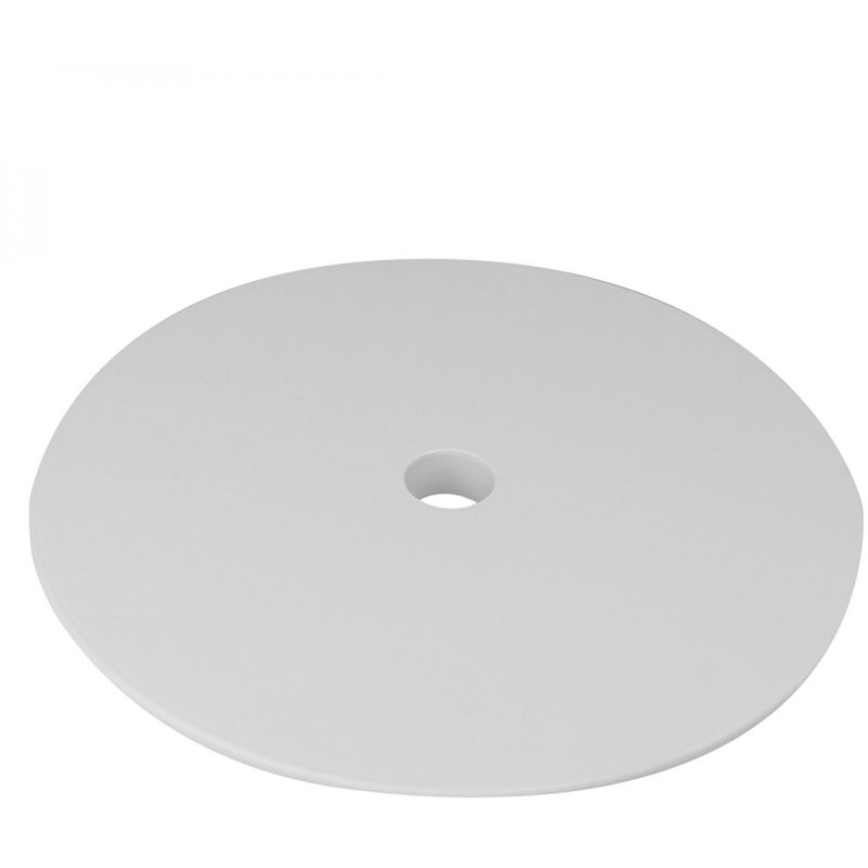 Linxor - Couvercle rond pour skimmer de piscine - Diam 22.5 cm - Blanc