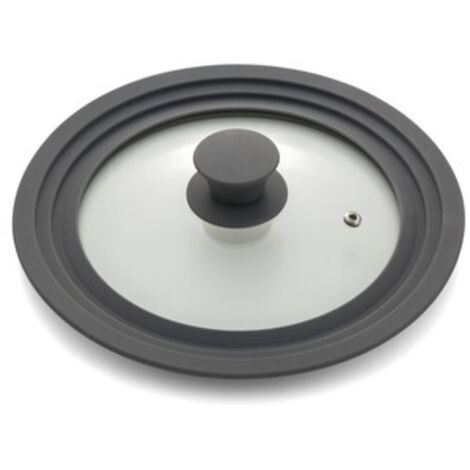 Couvercle Silicone 3-en-1 FLORINA SILVER PERFETTO - 24/26/28 cm