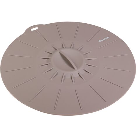 Couvercle Silicone Diam 26 Cm Marron