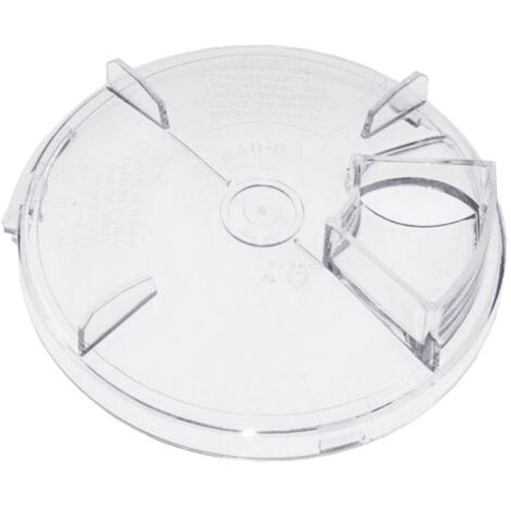 COUVERCLE TRANSLUCIDE BOL pour PIECES PREPARATION CULINAIRE...