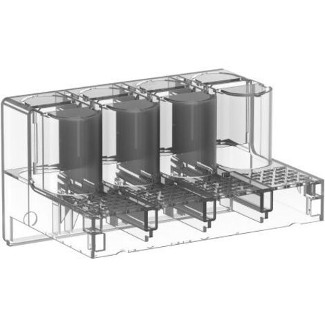 Couvercles de bornes à 4 pôles TeSys G265-500, hauteur 121,5 mm et poids 0,279 kg