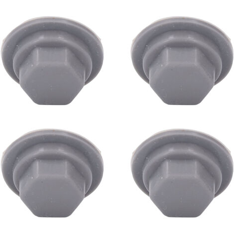 Couvercles de boulons à vis hexagonaux, 50 pièces, capuchons de protection hexagonaux étanches à la poussière, protecteur de tête en Silicone M10 12.5mm/0,49 pouces de hauteur