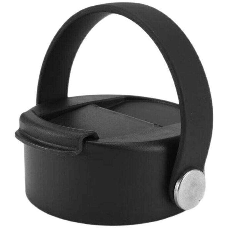 Couvercles de rechange pour bouteilles d'eau de 12, 16, 18, 20, 32 et 40 oz, à large ouverture, avec poignée à sangle