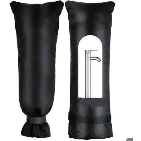 Couvercles de robinet antigel - Lot de 2 - Tissu Oxford 210D - Réutilisables et imperméables