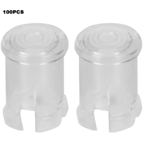 Couvercles transparents pour LED 5mm - 100 pièces