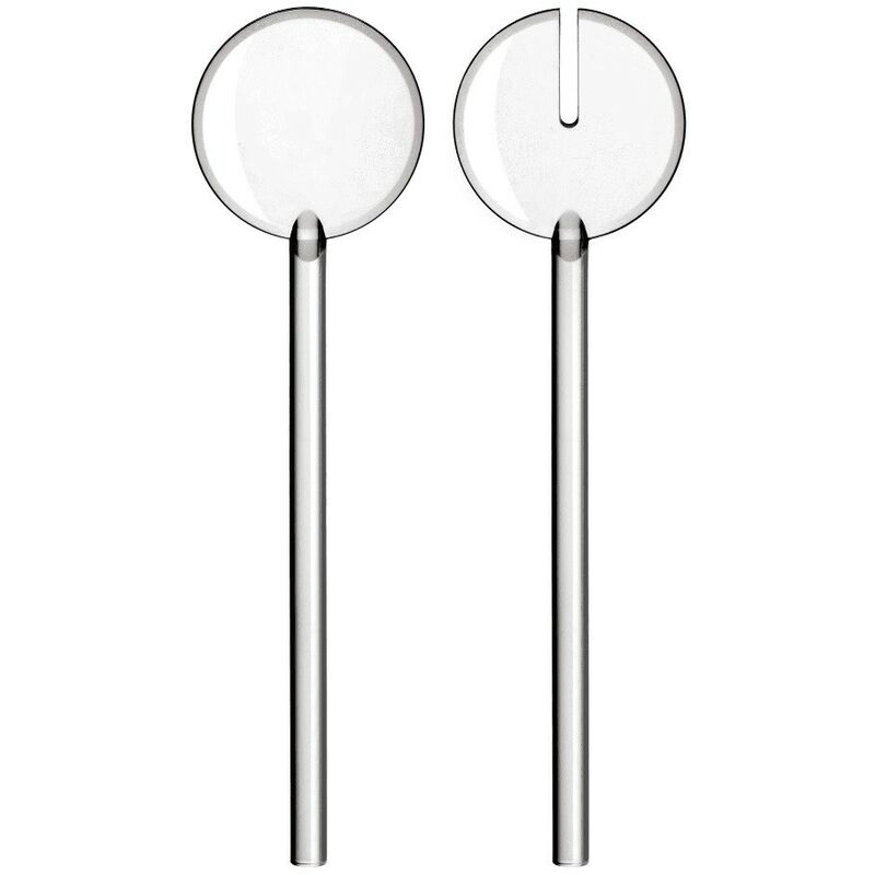 Iperbriko - Couverts à salade Tiffany Guzzini transparents