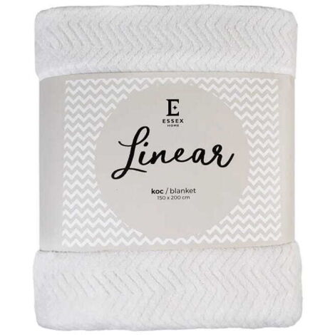 Couverture 150x200 Liear Crème Home & You