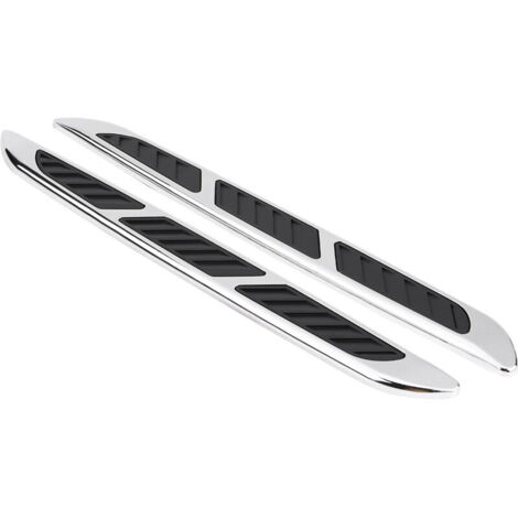 COUVERTURE AIR AIR COUVERTURE COUPE Côté Décoratif 2pcs avec Ruban Adhésif Double Face pour une Installation Facile à Installer des Intempéries ABS Matériau ABS