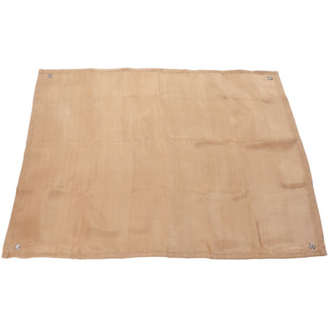Couverture anti-feu 100x80cm en fibre de verre pour barbecue, camping et sécurité incendie extérieure