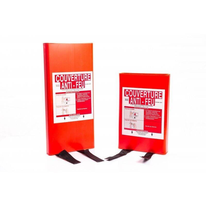 Couverture anti–feu 1.20m x 1.80m – Boitier pp