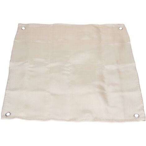 Couverture anti-feu domestique 50x50cm, résiste à 550°C - Protection incendie en fibre de verre