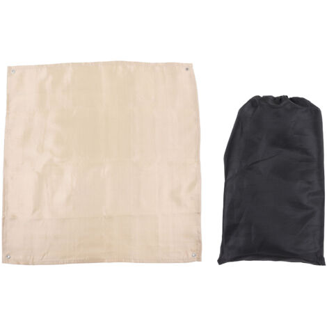 Couverture anti-feu d'urgence ignifuge pour cuisine et maison, équipement de sécurité or
