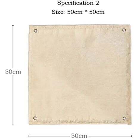 Couverture anti-feu pour camping, tissu ignifugé, tapis de foyer, tapis de barbecue pour pique-nique, tapis haute température anti-brûlure et ignifuge, tapis de foyer pour réchauds de cuisine portable