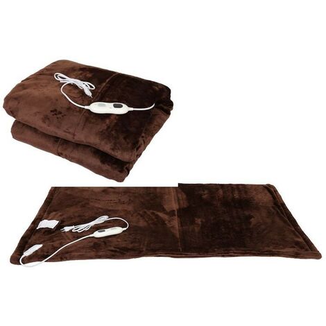 Couverture chauffante 180 cm de long avec télécommande et 5 niveaux de chauffe.