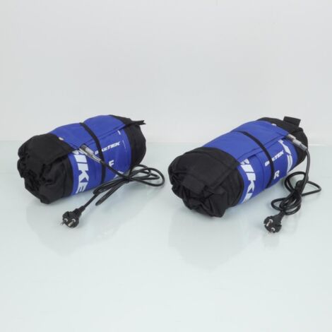 Couverture chauffante AV / AR Biketek pour moto circuit train de