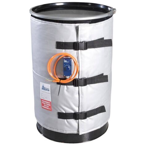 Couverture chauffante de fûts 0-200°C 200 litres  1200 W  230 volts