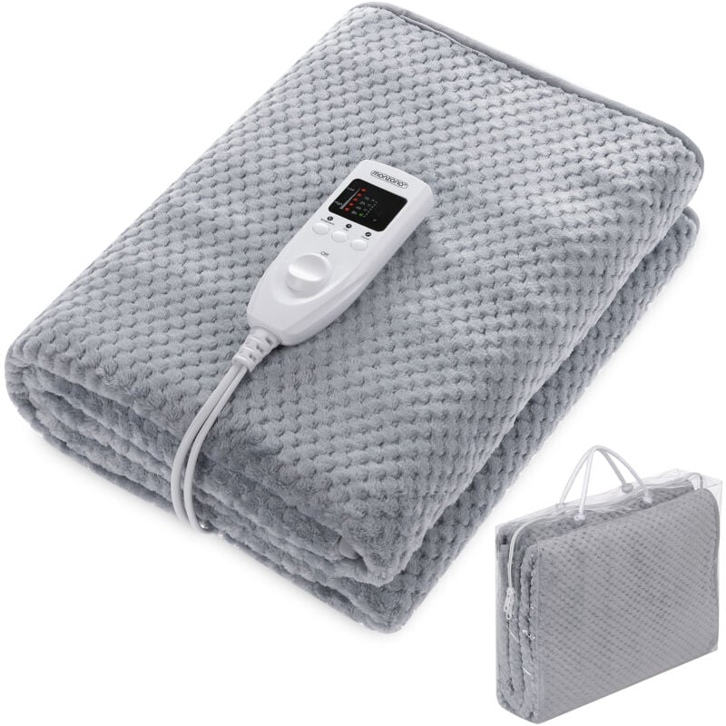 Chauffe-matelas Surmatelas chauffant électrique à 3 couches 5 niveaux de chauffage arrêt automatique Single - 1 Controller (de)