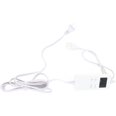Couverture chauffante électrique double lavable machine ajustable température 30x60cm 40x76cm microfibre polyester 6 niveaux timer 4 modes 180cm cordon