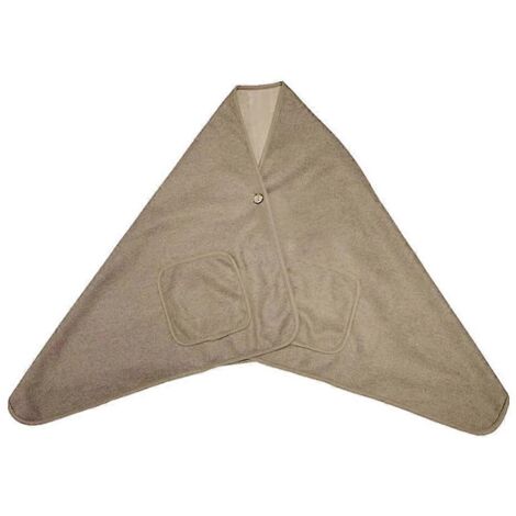 Couverture chauffante électrique rechargeable USB, cape chaude et douillette pour la maison, la chambre et le bureau, articles de toilette chauds pour l'hiver