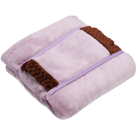 Couverture chauffante électrique USB. châle. couverture chauffante. lavable. pour l'hiver. pour les mains et les épaules. pour la maison et le bureau.rose