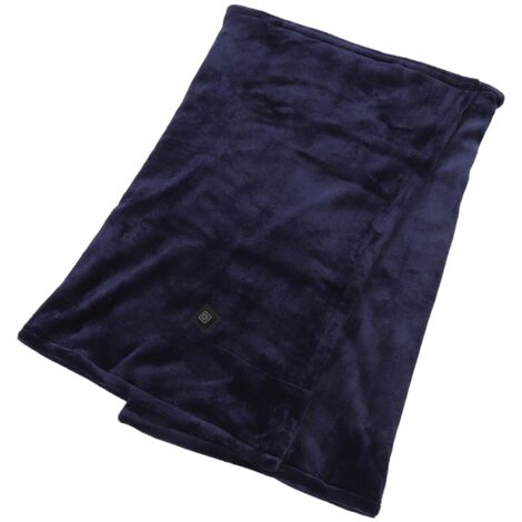 Couverture Chauffante USB, 3 Niveaux Réglables, Légers, Même Chauffants, Couverture Chauffante électrique pour Salon (Bleu Royal)