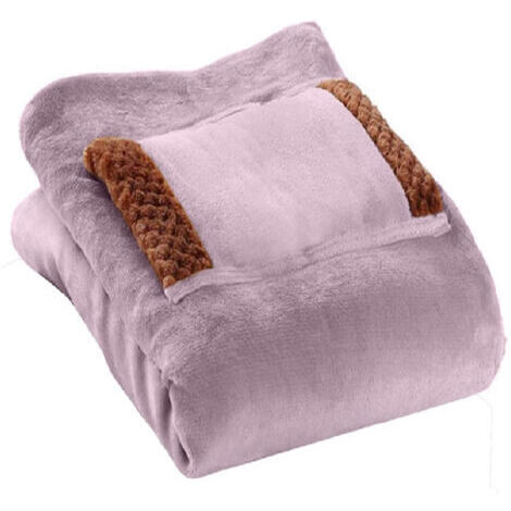 Couverture chauffante USB 5 V, couverture chauffante pour les mains et les genoux, couverture chauffante en flanelle pour la pause déjeuner au bureau