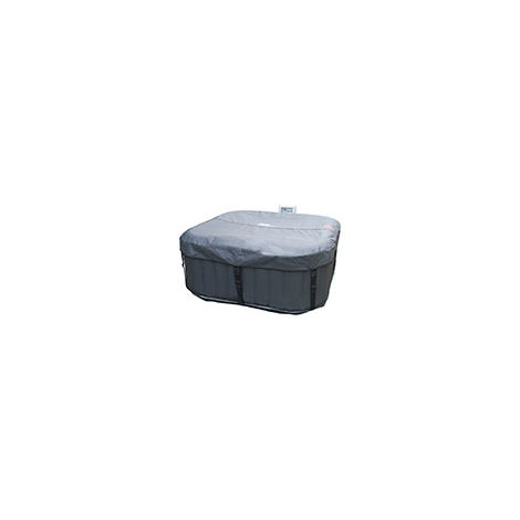 Couverture clipsable pour spa carré MSPA 4 places