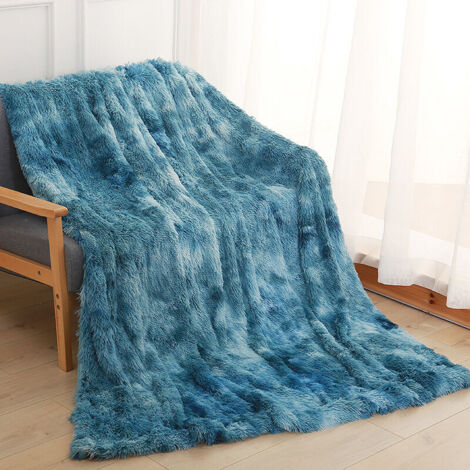 Couverture En Fausse Fourrure Léopard De Luxe, Couvre-lit En Peluche