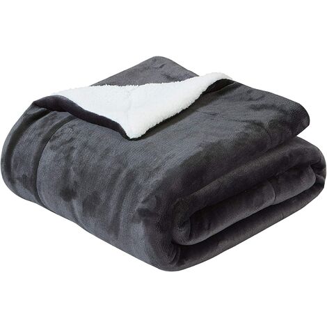 Couverture Couvertures double face, couvertures confortables, couverture de canapé chaude et épaisse Couverture en molleton moelleux pour jeter de canapé ou couverture de salon 70100xm
