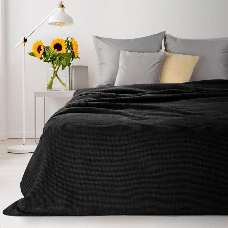 Couverture D91 Ambre 200 X 220 Cm Noir