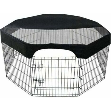 Couverture d'abri pour animaux – Filet de clôture octogonale 24 panneaux, étanche et ombrageant, dimensions standard