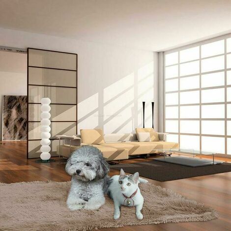 Couverture dans la maison pour animaux de compagnie de la plus haute qualité, couverture pour chien et chat, tapis de couchage double couche pour lit de chien, canapé, canapé, voiture S : 5635 cm beig