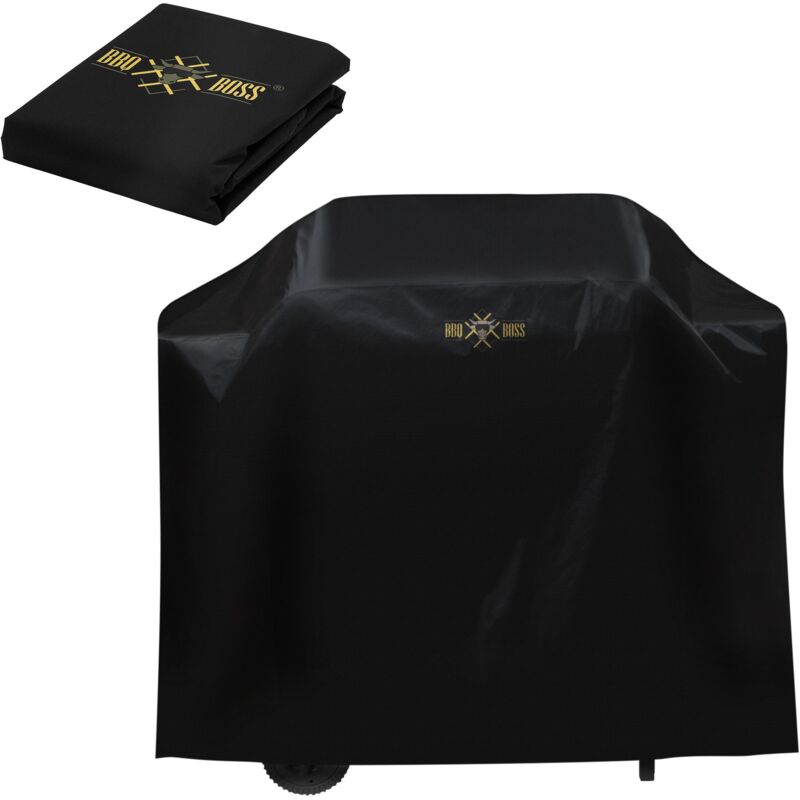 Bbq#boss - bbqboss Housse de Barbecue Premium, Taille xl, 163x61x122 cm, en Tissu Oxford, Imperméable, Hydrofuge, Bâche de Protection, Couverture de