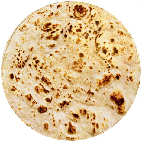 Couverture de burritos, couverture de jet de tortilla de farine géante double face, couverture de tortilla de nouveauté pour votre famille, couverture de taco en flanelle douce et confortable pour adu