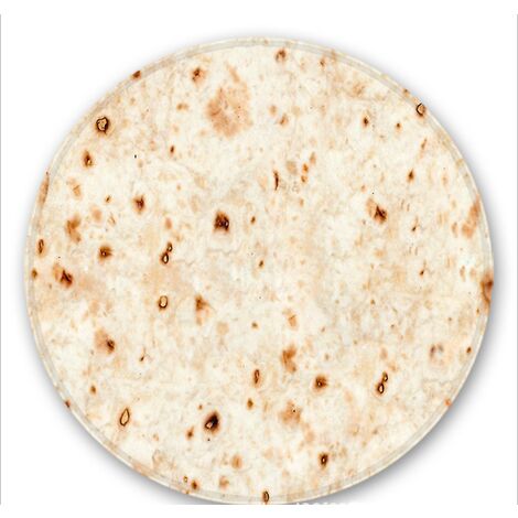 Couverture de burritos, couverture de jet de tortilla de farine géante double face, couverture de tortilla de nouveauté pour votre famille, couverture de taco en flanelle douce et confortable pour adu