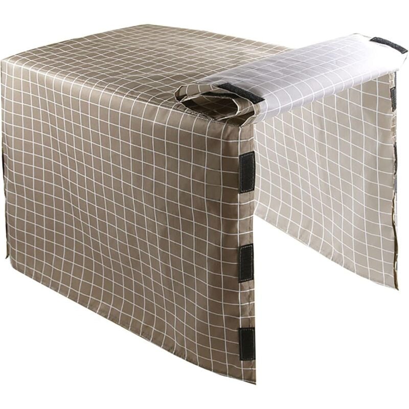 Aougo - Couverture de Caisse de Chien Housse en Tissu Oxford - Intérieur/Extérieur Imperméable Coupe-Vent - Couvertures de Chenil pour Animaux de