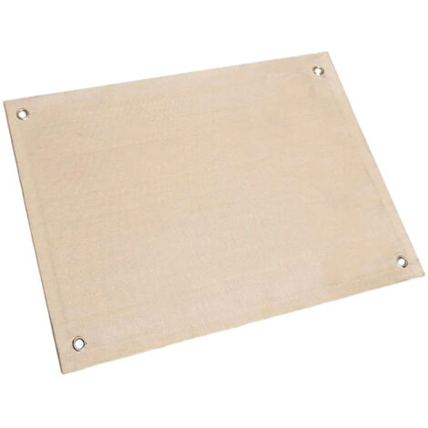 Couverture de camping ignifugée, tapis de feu ignifugé