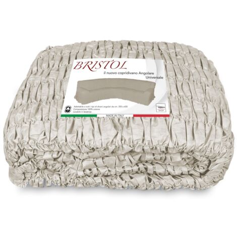 Couverture de canapé ANGULAIRE UNIVERSELLE BRISTOL CREAM ROYAUME-UNI