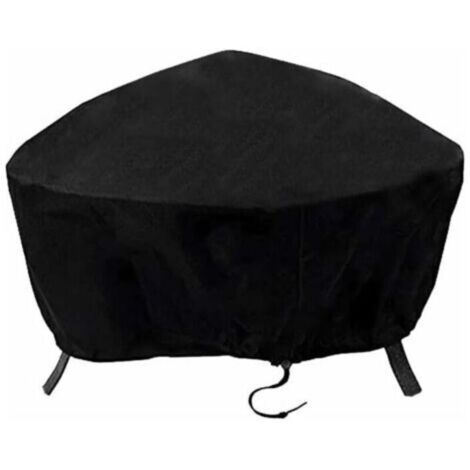 Couverture de foyer pour barbecue Couverture de bâche pour barbecue Couverture de foyer extérieur Couverture de foyer extérie