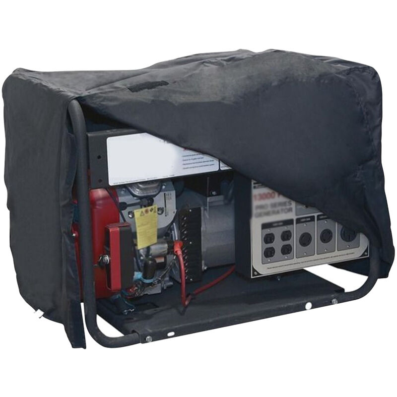 Asupermall - Couverture De Generateur Portable Avec Revetement Impermeable Housse De Protection Aux Uv Avec Cordon, 30 X 24 X 20 Pouces