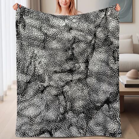Couverture de lit en polaire, couverture de luxe douce en microfibre pour le printemps, décoration de chambre, cadeau pour femmes hommes, 6080 pouces