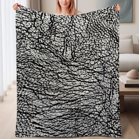 Couverture de lit en polaire, couverture de luxe douce en microfibre pour le printemps, décoration intérieure, cadeau idéal pour femmes hommes, 6080 pouces