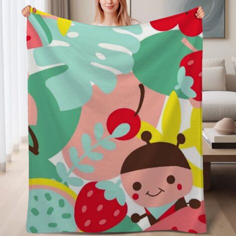 Couverture de lit en polaire, couverture de luxe douce en microfibre toutes saisons, décoration intérieure, cadeau pour femmes et hommes, 6080 pouces