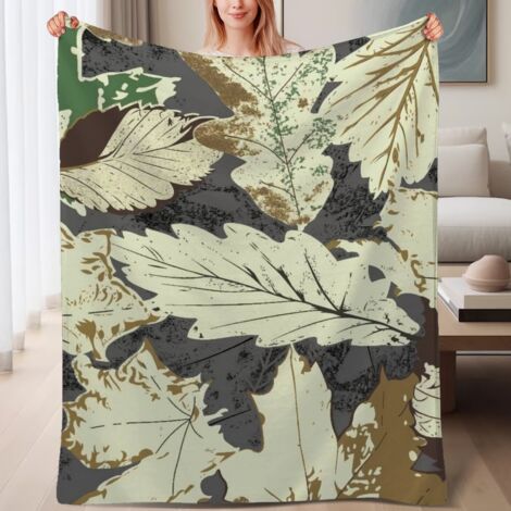 Couverture de lit en polaire, couverture légère et cosy en microfibre pour le printemps, décoration intérieure élégante, cadeau parfait pour femmes hommes, 6080 pouces