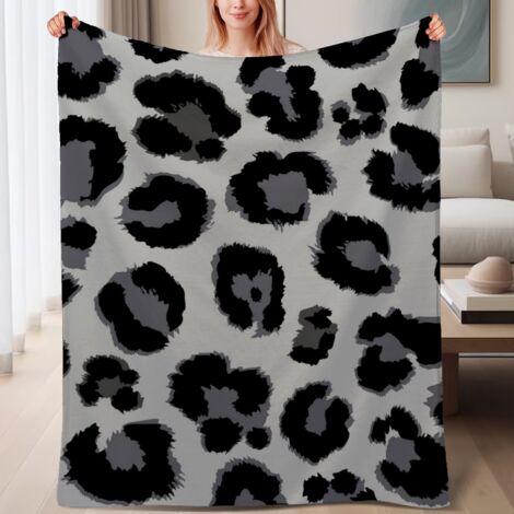 Couverture de lit en polaire, douce et chaude en microfibre chaude pour le printemps, décoration de chambre, cadeau parfait pour femmes et hommes, 6080 pouces